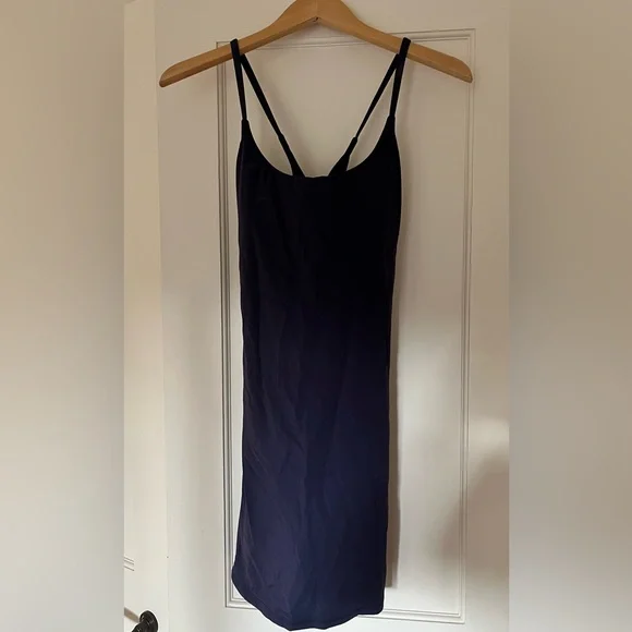 HALARA Peacoat Blue Easy Peasy SoftlyZero Active Dress - Picture 2 of 4